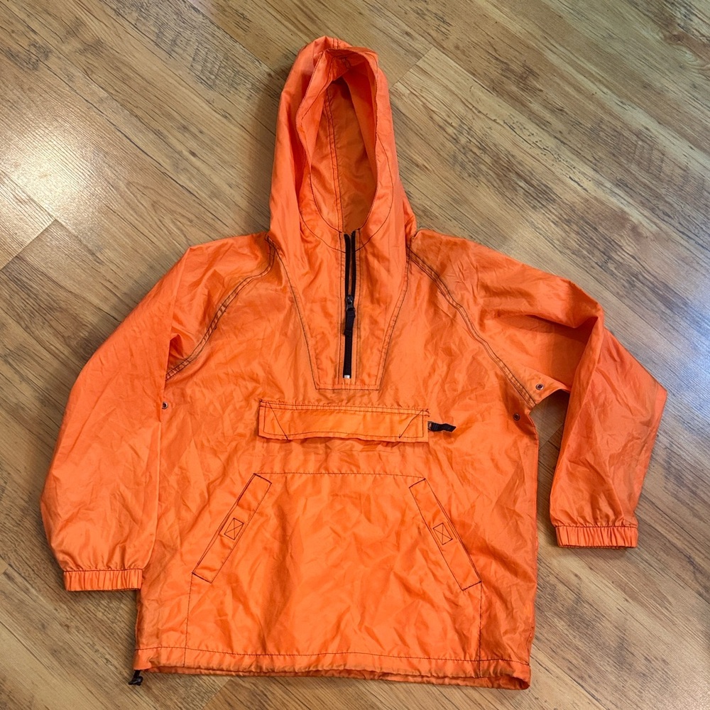 Gap Kids Windbreaker / Rain Jacket Sz M (8) Orange